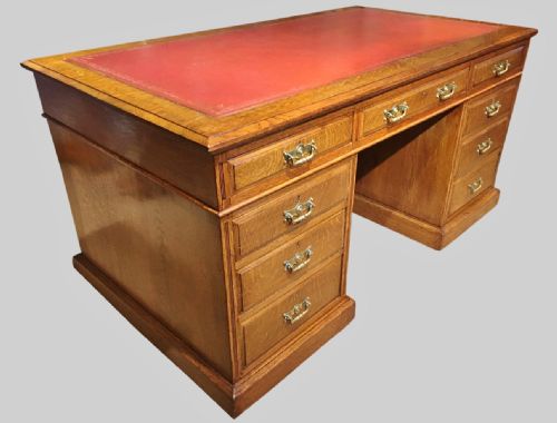 Oak Writing Desk. C1890