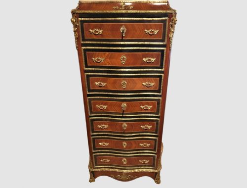 French  Escritoire Writing Cabinet C1880