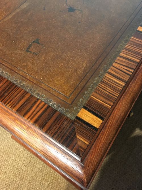 fig 1. Art deco pedestal desk