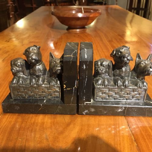 Art Deco Bookends