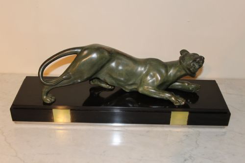 Art Deco Bronze by P Hugonnet