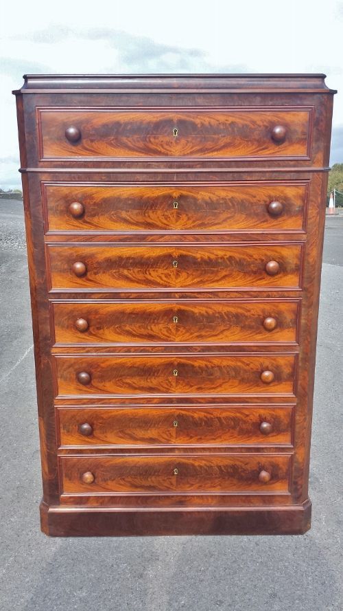 Mahogany Chest of Drawers C 1870