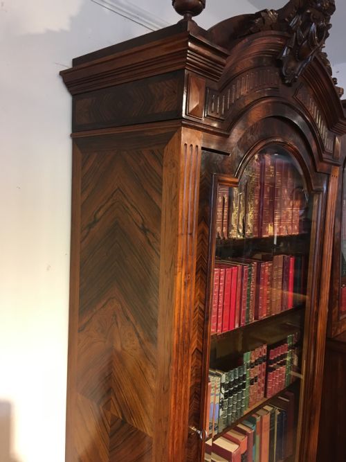 fig 1. Tall single door bookcase