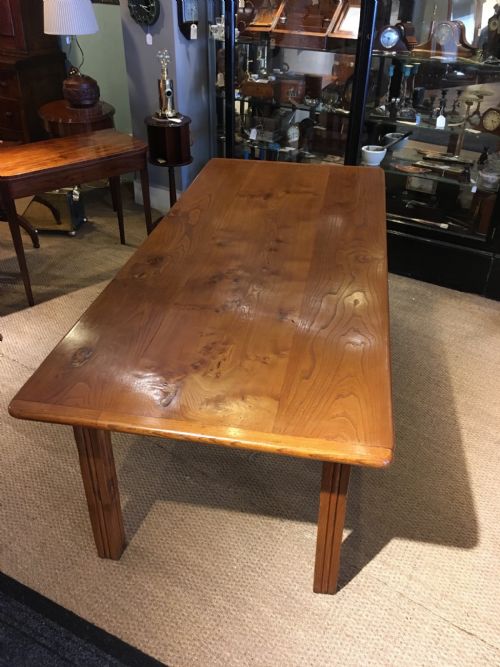 Elm Farmhouse Table