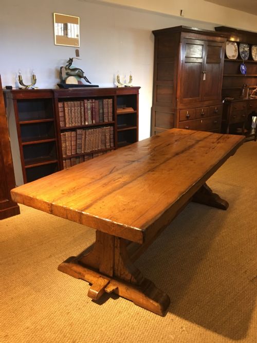 Oak Refectory Table / Kitchen Table/ Dining Table