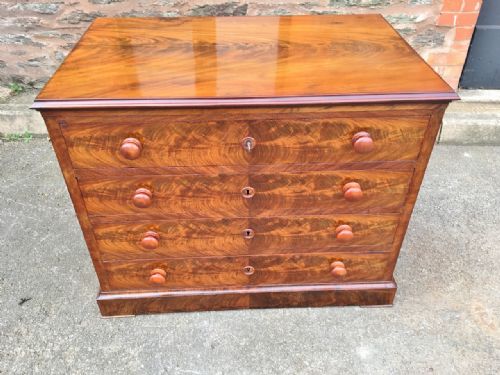 Mahogany Chest of Drawers. C 1880