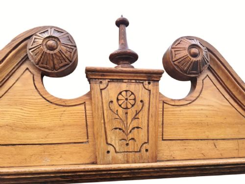 fig 1. Cheval Mirror. Oak C 1910