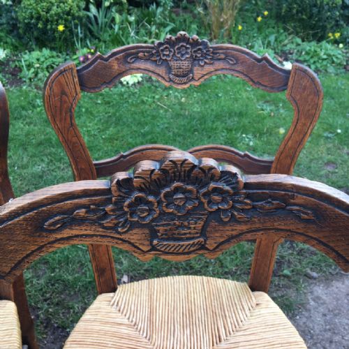 fig 1. French Kitchen Chairs. 6. C 1930 Art Deco Period