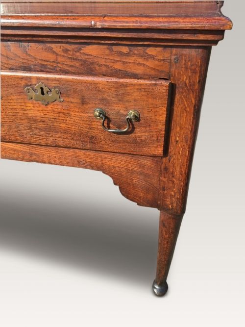 fig 1. 18th century Oak Dresser Base.