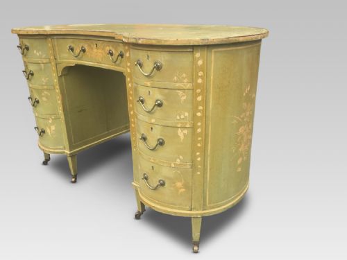 Pedestal Desk.  English C 1920