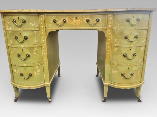 fig 1. Pedestal Desk. English c 1920
