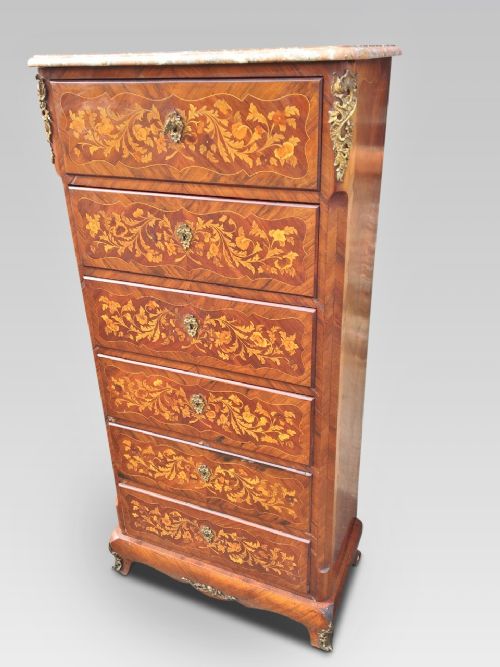 Tall Chest of Drawers. French C1880