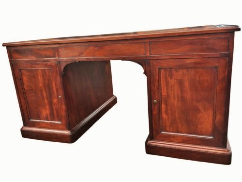 fig 1. MAHOGANY PARTNERS DESK. ENGLISH C 1830