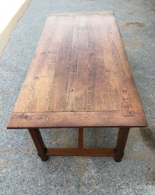 Oak Farmhouse Table 2meters Long