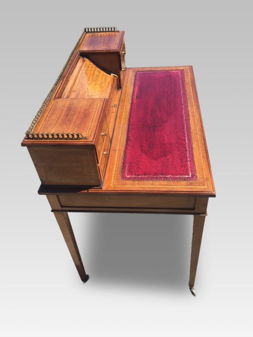 fig 1. Writing desk. Victorian C 1900