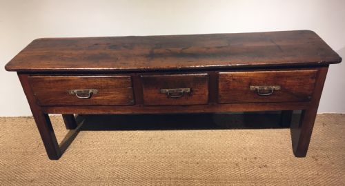 Oak Dresser Base / Server