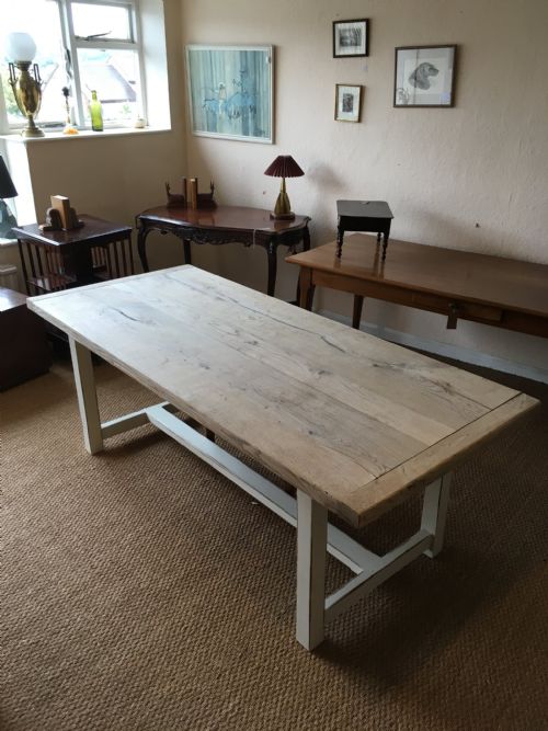 Oak Farmhouse Table