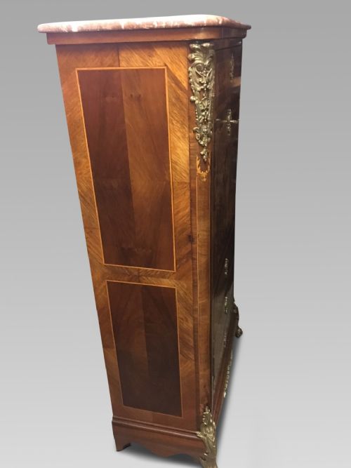 fig 1. Fine quality French Semanier / secretaire. C 1910