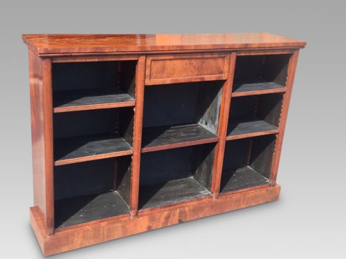Antique Mahogany Bookcase C 1850