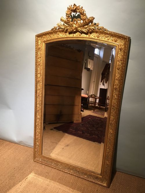 Late 19th Century Gilt Mirror