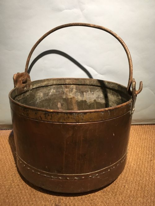 Copper Log Bin
