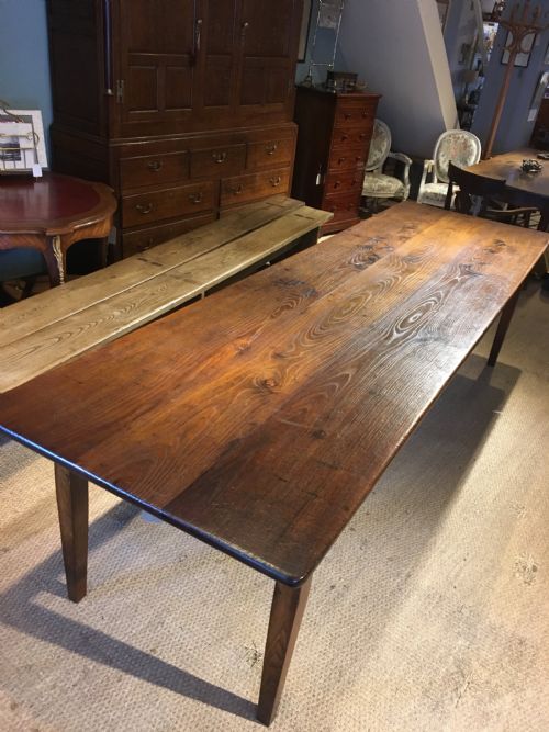 fig 1. Farmhouse table , 3 meters long