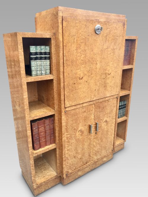 fig 1. ART DECO BOOKCASE. C1930