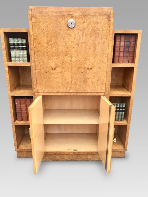 fig 3. ART DECO BOOKCASE. C1930