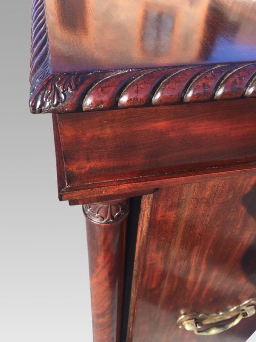 fig 1. Mahogany Open Bookcase. English C 1830