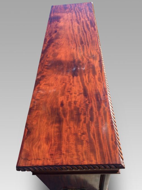 fig 2. Mahogany Open Bookcase. English C 1830
