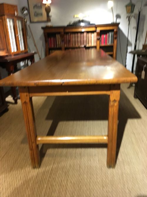 fig 1. Farmhouse table , elm 230 cms