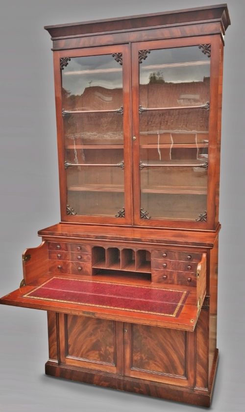 fig 1. Mahogany Bookcase. English C