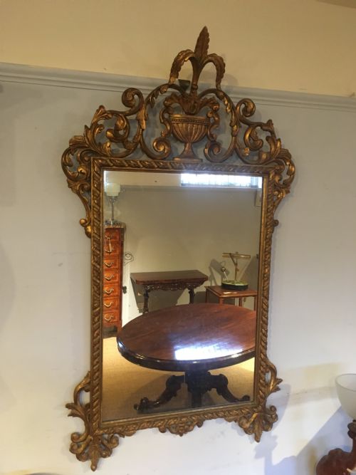 Gilt Mirror 51x28 Inches