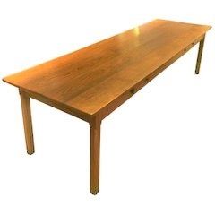 Elm Farmhouse Table 3 Meters Long