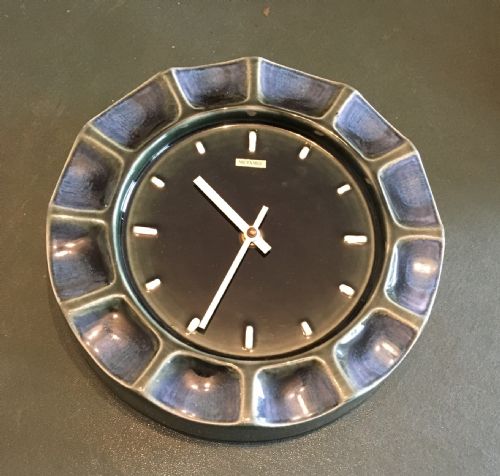 Honiton Pottery Wall Clock