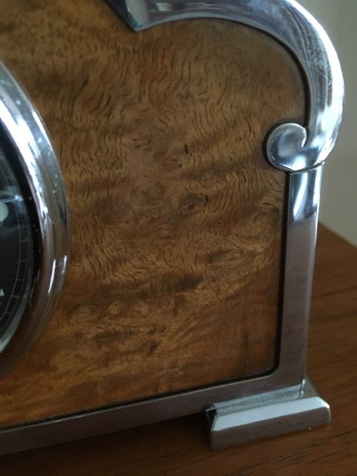 fig 1. ART DECO MANTEL CLOCK