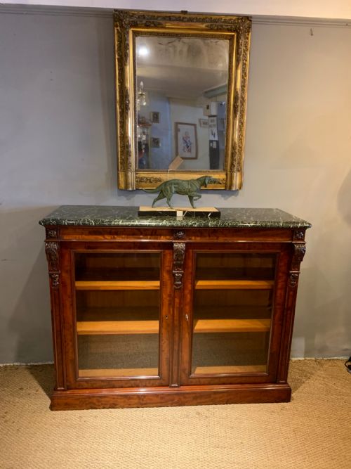 Mahogany 2 Door Bookcase