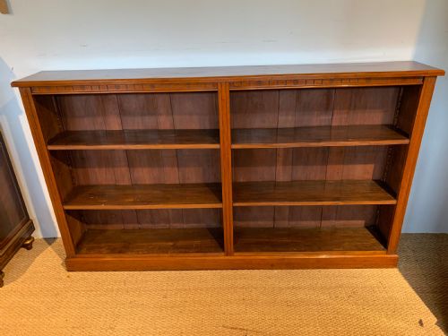 Victorian Walnut Bookcase