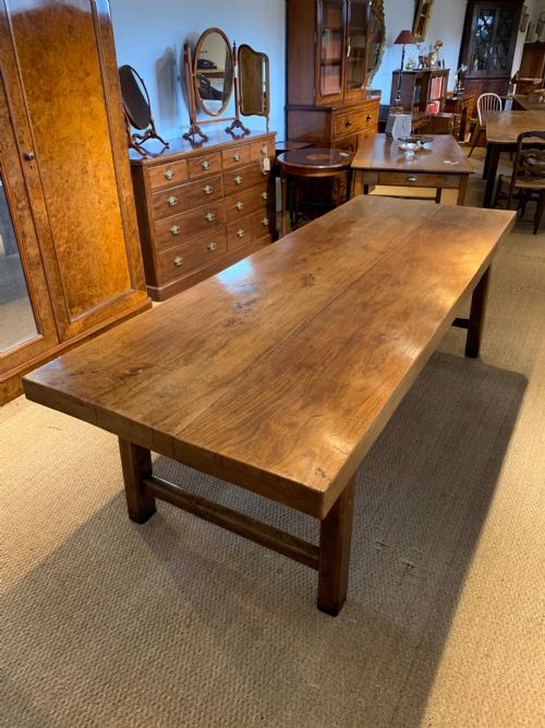 Elm Farmhouse Table 248 Cms