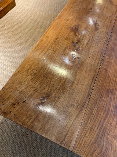 fig 1. Elm Farmhouse table 248 cms 