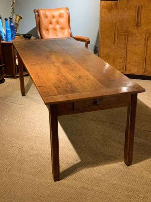 Early 20th Century Farmhouse Table 202 Cms