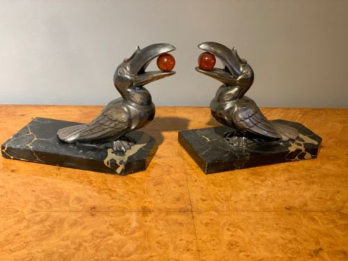Art Deco Bookends