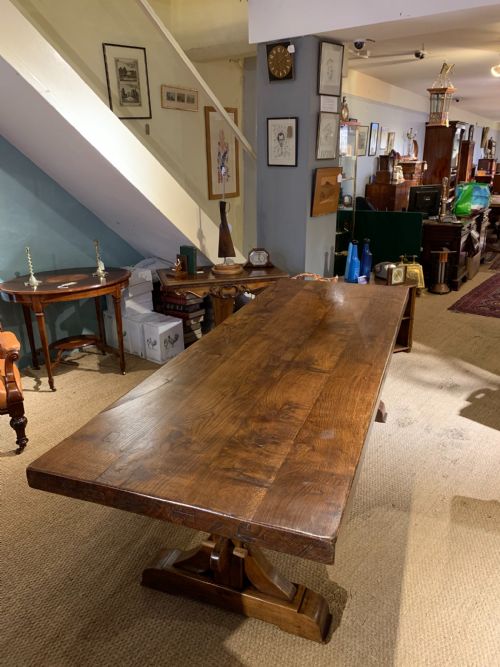 Oak Refectory Table