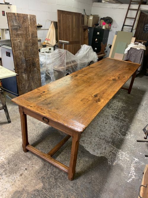Long Farmhouse Table  3 Meters