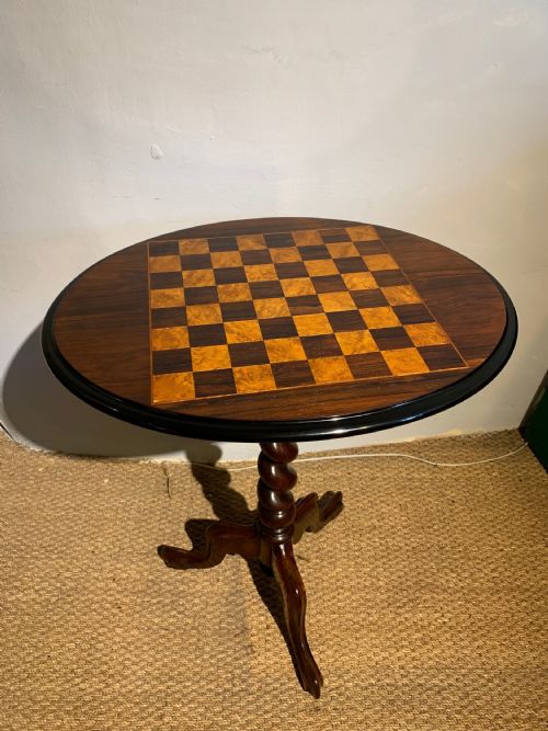 Victorian Chess Table