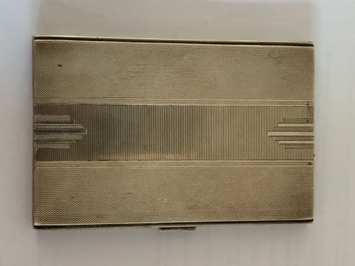 Silver Cigarette Case