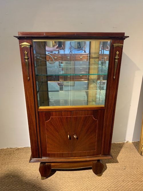 Small Art Deco Display Cabinet