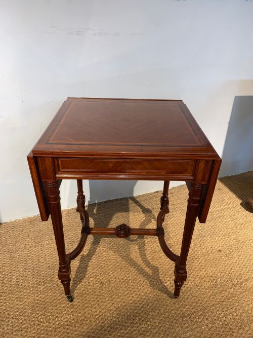 Walnut Lamp Table