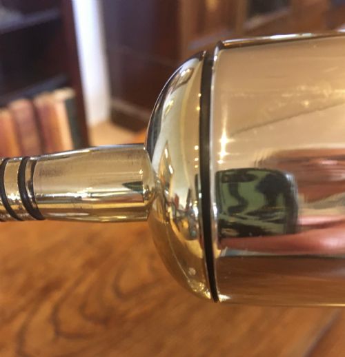 fig 2. BRASS “SWAN NECK” ADJUSTABLE TABLE LAMP 