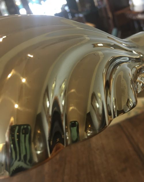 fig 4. BRASS “SWAN NECK” ADJUSTABLE TABLE LAMP 